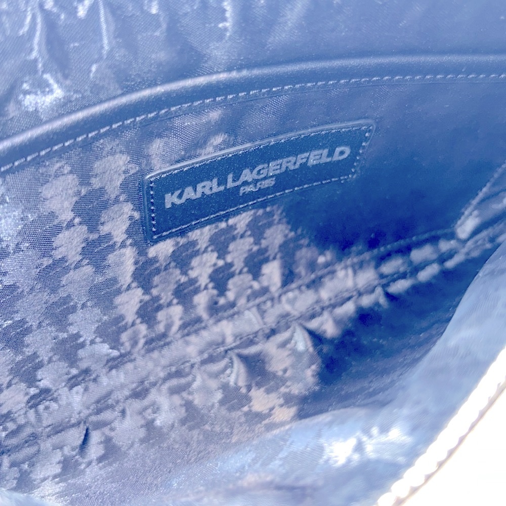 NWT🩸KARL LAGERFELD🩸Wristlet/Clutch - Picture 6 of 7